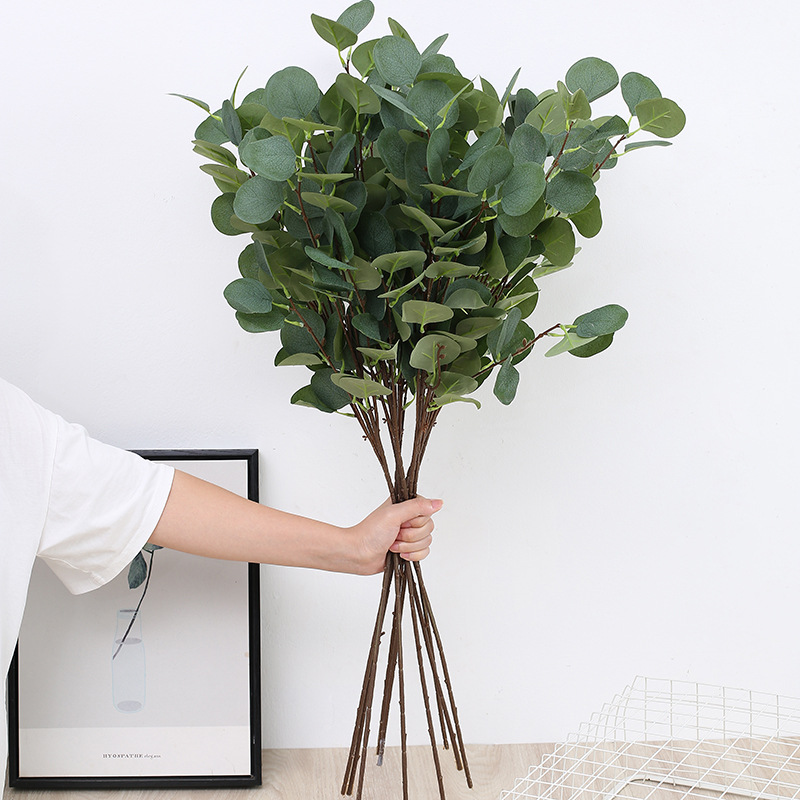 Eucalyptus Preserved - 1 adet Yapay Okaliptüs Elma Yaprakları