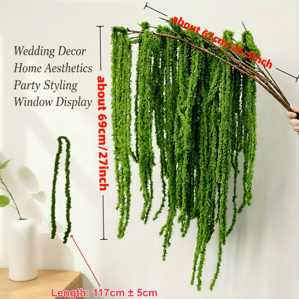 4 Parçalı Yapay Amaranthus Çiç - Preserved Moss Sheet incelemesi ve fiyatı