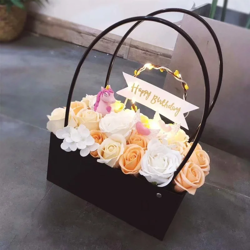 Çiçek Kağıt Kutusu Kova PVC Çi - Florist Supply Buckets incelemesi ve fiyatı